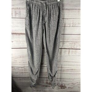 Thread + Supply Pants Women’s XS Black/white Elastic Waist Drawstring